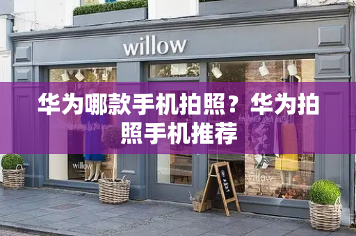 华为哪款手机拍照？华为拍照手机推荐-第1张图片-星选测评