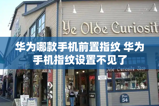 华为哪款手机前置指纹 华为手机指纹设置不见了