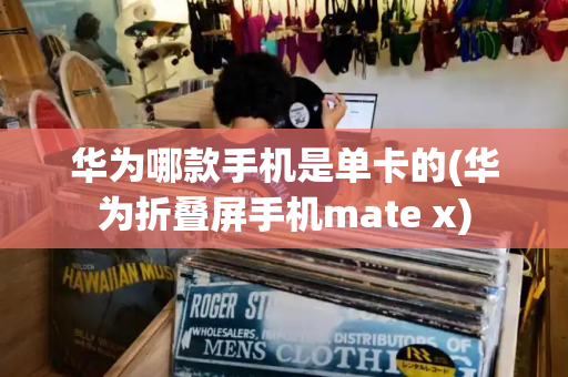华为哪款手机是单卡的(华为折叠屏手机mate x)-第1张图片-星选测评