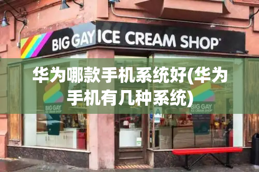 华为哪款手机系统好(华为手机有几种系统)-第1张图片-星选测评