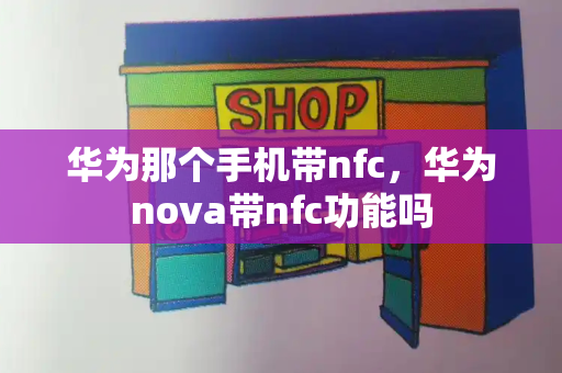 华为那个手机带nfc，华为nova带nfc功能吗-第1张图片-星选测评