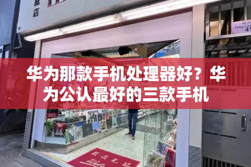 华为那款手机处理器好？华为公认最好的三款手机-第1张图片-星选测评