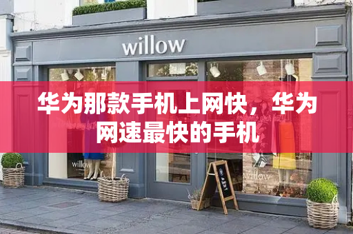 华为那款手机上网快，华为网速最快的手机-第1张图片-星选测评