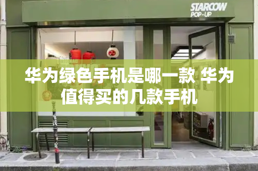 华为绿色手机是哪一款 华为值得买的几款手机-第1张图片-星选测评