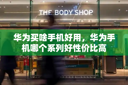 华为买啥手机好用，华为手机哪个系列好性价比高