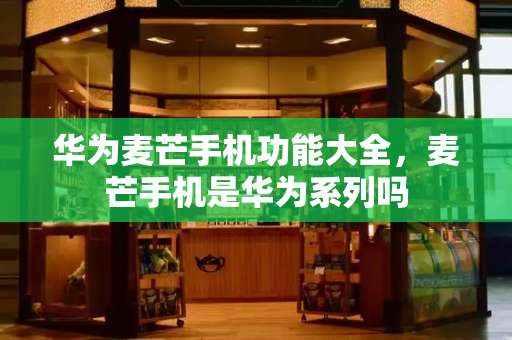 华为麦芒手机功能大全，麦芒手机是华为系列吗