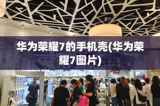 华为荣耀7的手机壳(华为荣耀7图片)