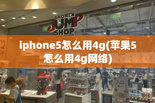 iphone5怎么用4g(苹果5怎么用4g网络)-第1张图片-星选测评