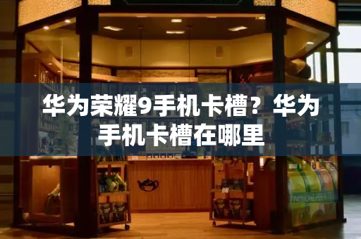 华为荣耀9手机卡槽？华为手机卡槽在哪里
