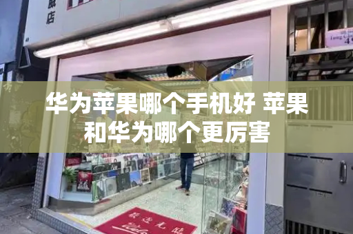 华为苹果哪个手机好 苹果和华为哪个更厉害