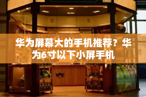 华为屏幕大的手机推荐？华为6寸以下小屏手机-第1张图片-星选测评