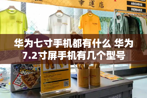 华为七寸手机都有什么 华为7.2寸屏手机有几个型号-第1张图片-星选测评