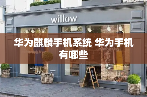 华为麒麟手机系统 华为手机有哪些-第1张图片-星选测评