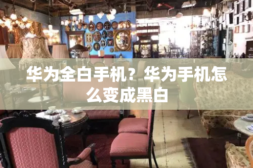 华为全白手机？华为手机怎么变成黑白