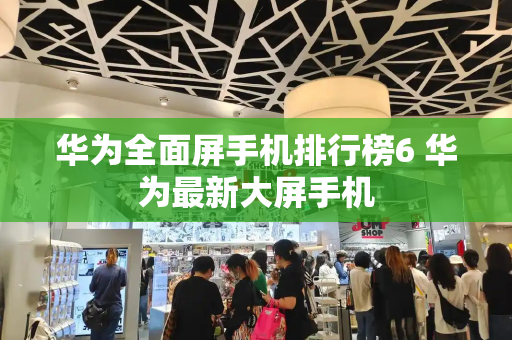 华为全面屏手机排行榜6 华为最新大屏手机