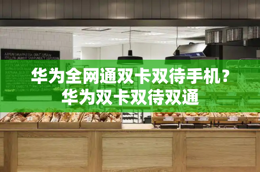 华为全网通双卡双待手机？华为双卡双待双通-第1张图片-星选测评