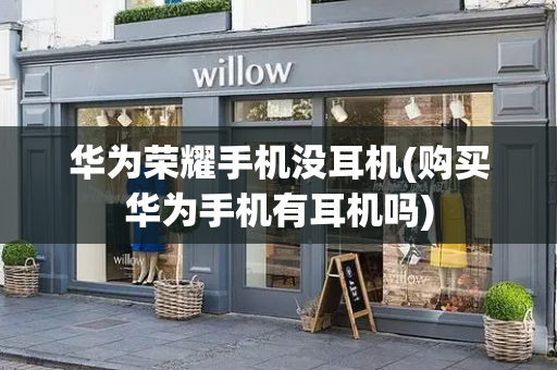华为荣耀手机没耳机(购买华为手机有耳机吗)-第1张图片-星选测评