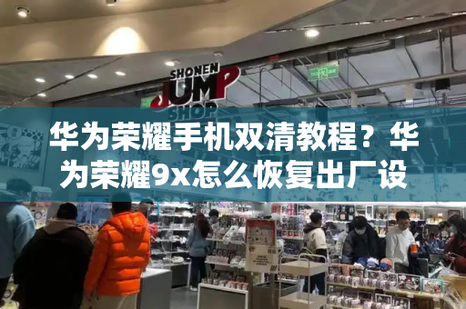 华为荣耀手机双清教程？华为荣耀9x怎么恢复出厂设置-第1张图片-星选测评