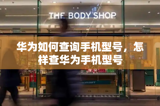 华为如何查询手机型号，怎样查华为手机型号-第1张图片-星选测评