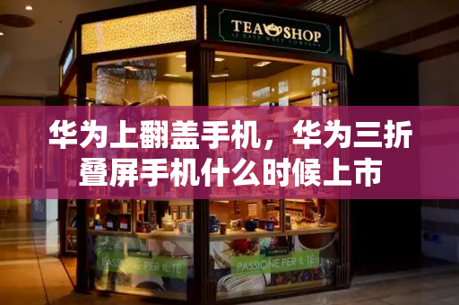华为上翻盖手机，华为三折叠屏手机什么时候上市-第1张图片-星选测评