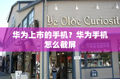 华为上市的手机？华为手机怎么截屏-第1张图片-星选测评