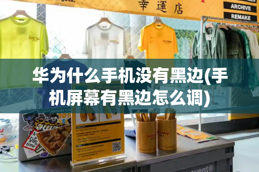 华为什么手机没有黑边(手机屏幕有黑边怎么调)-第1张图片-星选测评