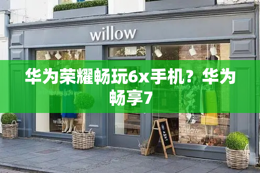 华为荣耀畅玩6x手机？华为畅享7-第1张图片-星选测评