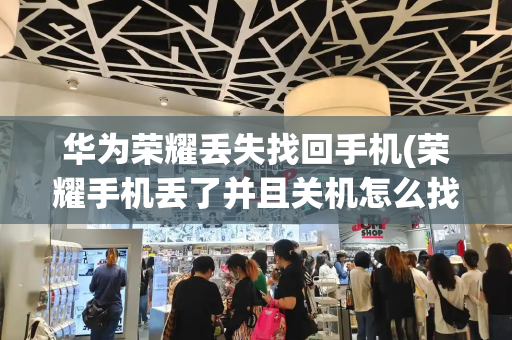 华为荣耀丢失找回手机(荣耀手机丢了并且关机怎么找回)-第1张图片-星选测评