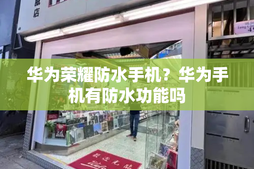 华为荣耀防水手机？华为手机有防水功能吗-第1张图片-星选测评