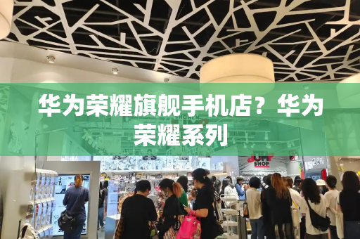 华为荣耀旗舰手机店？华为荣耀系列