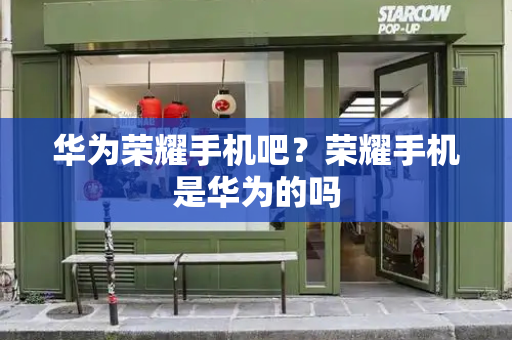 华为荣耀手机吧？荣耀手机是华为的吗-第1张图片-星选测评