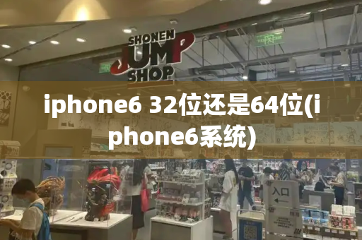iphone6 32位还是64位(iphone6系统)-第1张图片-星选测评