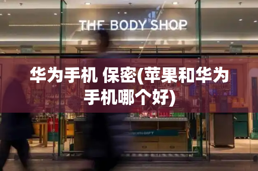 华为手机 保密(苹果和华为手机哪个好)-第1张图片-星选测评