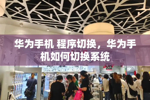华为手机 程序切换，华为手机如何切换系统