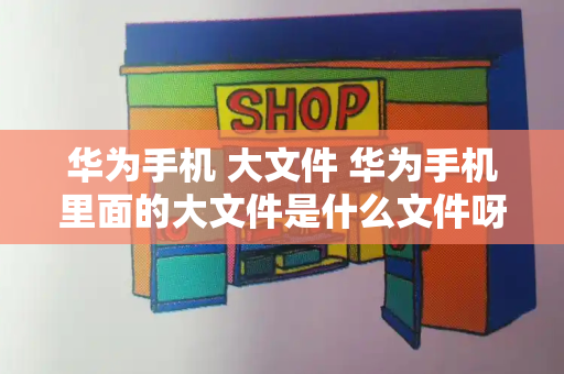 华为手机 大文件 华为手机里面的大文件是什么文件呀