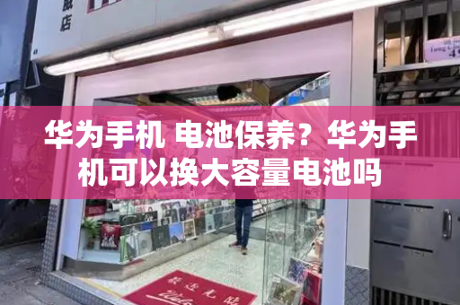 华为手机 电池保养？华为手机可以换大容量电池吗