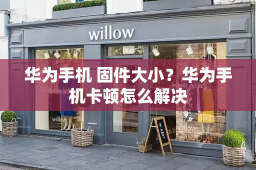 华为手机 固件大小？华为手机卡顿怎么解决-第1张图片-星选测评