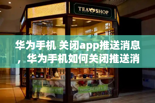 华为手机 关闭app推送消息，华为手机如何关闭推送消息-第1张图片-星选测评