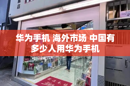 华为手机 海外市场 中国有多少人用华为手机-第1张图片-星选测评