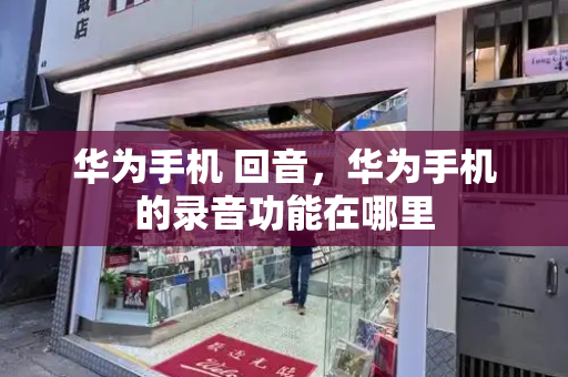 华为手机 回音，华为手机的录音功能在哪里-第1张图片-星选测评