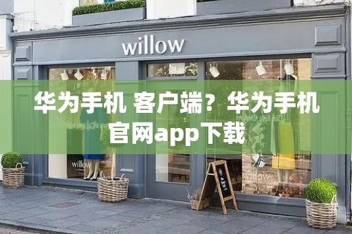 华为手机 客户端？华为手机官网app下载-第1张图片-星选测评