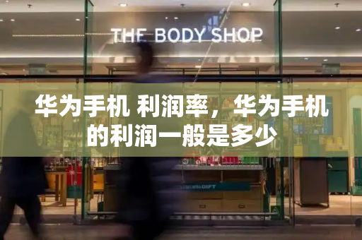 华为手机 利润率，华为手机的利润一般是多少-第1张图片-星选测评