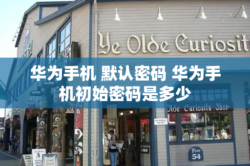 华为手机 默认密码 华为手机初始密码是多少-第1张图片-星选测评