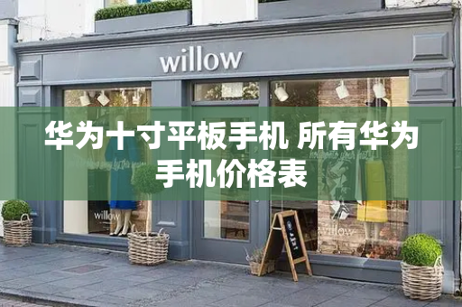 华为十寸平板手机 所有华为手机价格表-第1张图片-星选测评