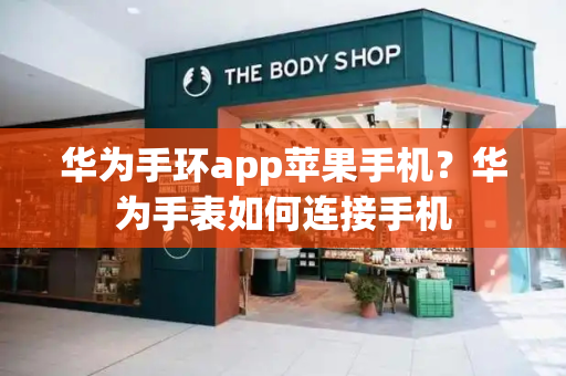 华为手环app苹果手机？华为手表如何连接手机-第1张图片-星选测评