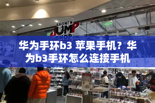华为手环b3 苹果手机？华为b3手环怎么连接手机-第1张图片-星选测评