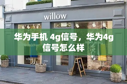 华为手机 4g信号，华为4g信号怎么样-第1张图片-星选测评