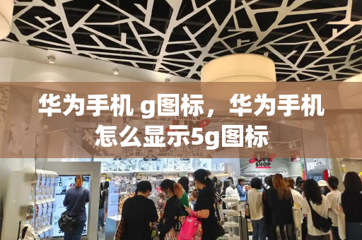 华为手机 g图标，华为手机怎么显示5g图标-第1张图片-星选测评