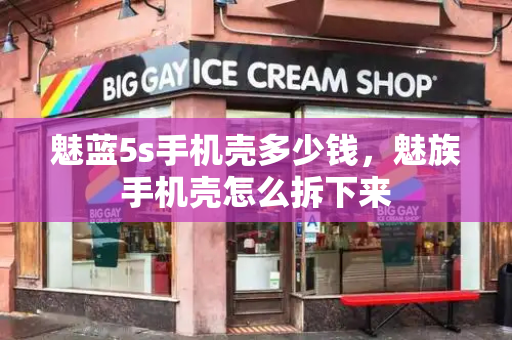 魅蓝5s手机壳多少钱，魅族手机壳怎么拆下来-第1张图片-星选测评