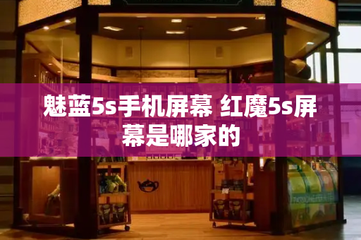 魅蓝5s手机屏幕 红魔5s屏幕是哪家的-第1张图片-星选测评